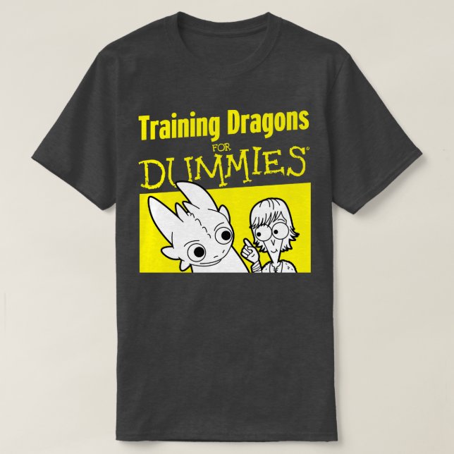Funny Toothless Dragon Training Book Lover Mashup  T-Shirt (Design Front)