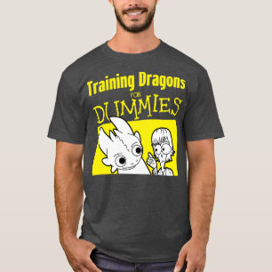 Funny Toothless Dragon Training Book Lover Mashup T-Shirt