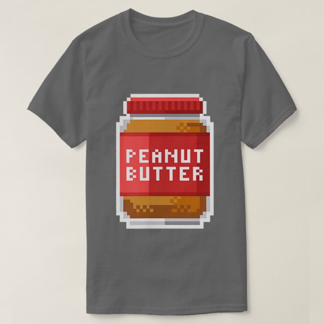Funny Top Peanut Butter Crunchy PBJ Loves Hallowee (Design Front)