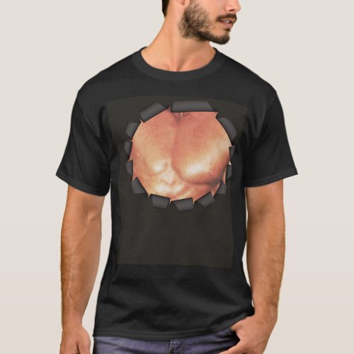 funny torn ripped T_Shirt