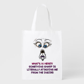 Funny Tote Bag Illustration