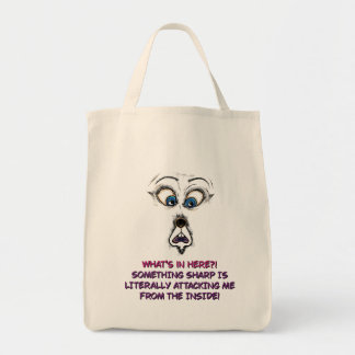 Funny Tote Bag Illustration 