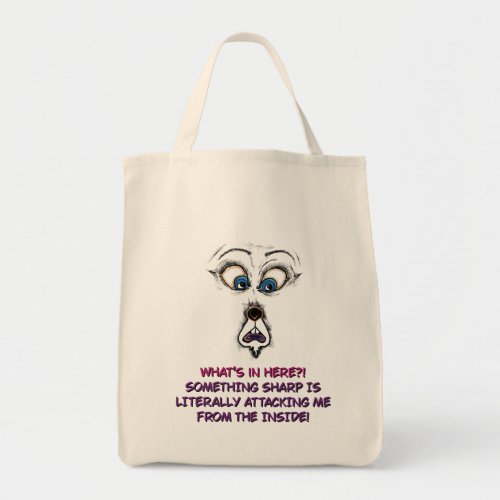 Funny Tote Bag Illustration