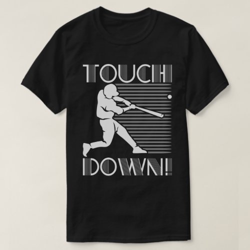 Funny Touchdown Baseball Football Sports Gift T_Shirt
