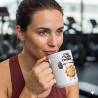 Funny Tough Cookie Lifting Barbell