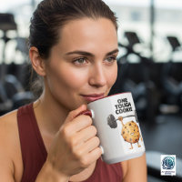 Funny Tough Cookie Lifting Barbell