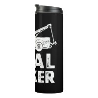 20oz Truck Driver Gifts for Men - Personalized Truck Tumbler, Best Truckin  Dad Ever - Cool Gifts for