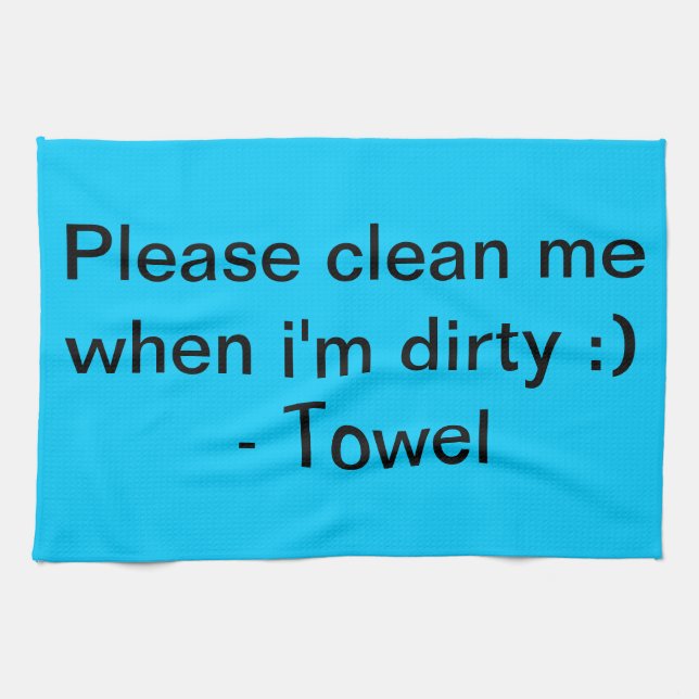 Funny towel! towel (Horizontal)