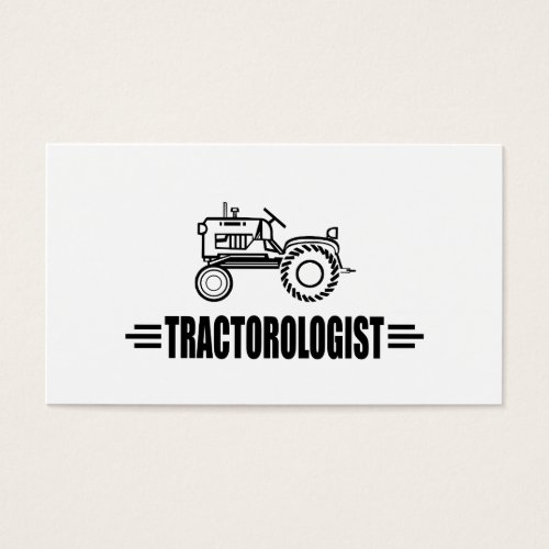 Funny Tractor Business Cards