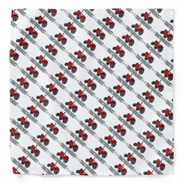 Funny Tractor Bandana (Front)