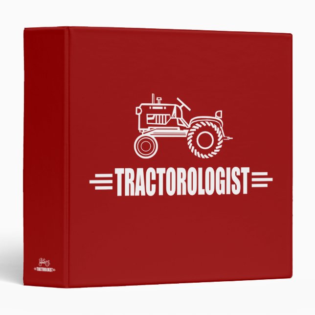 Funny Tractor Binder (Front/Spine)