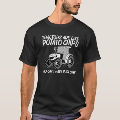 Funny Tractor Gift For Men Women Farming Clothes L T_Shirt