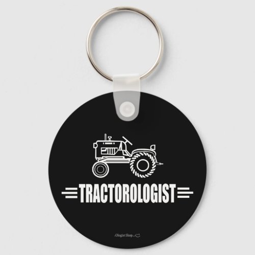 Funny Tractor Keychain