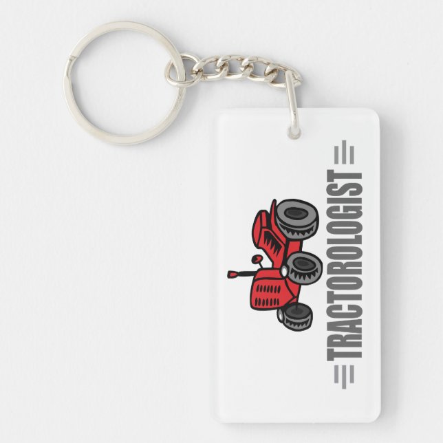 Funny Tractor Keychain (Front)