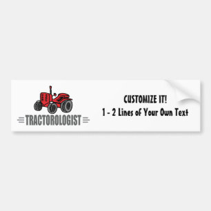 Funny Tractor Love Bumper Sticker