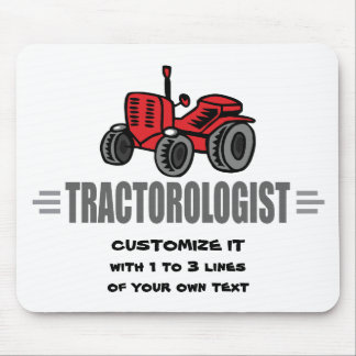 Funny Tractor Love Mouse Pad