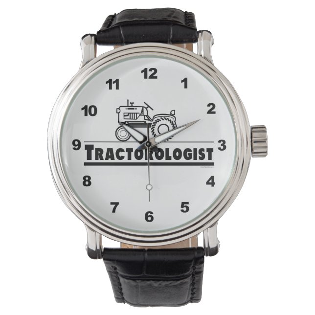 Funny Tractor Lover Watch (Front)