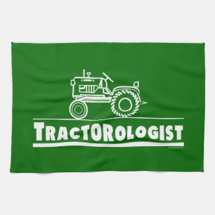 Funny Tractor Towel