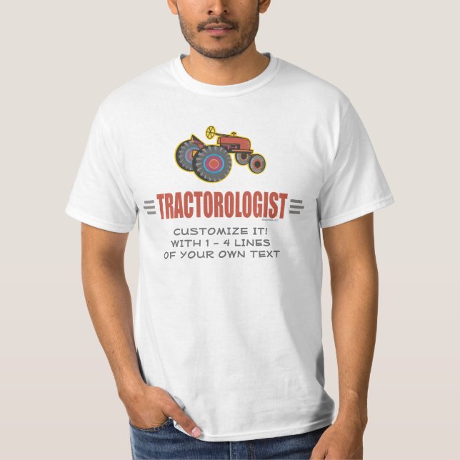 Funny Tractors T-Shirt (Front)