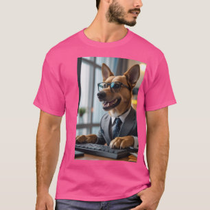 Funny Trading Dog: A Great Idea for Dog Lovers  T-Shirt