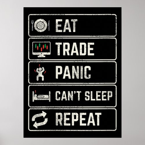 Funny Trading Poster