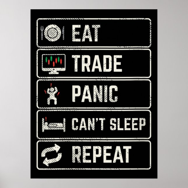 Funny Trading Poster (Front)