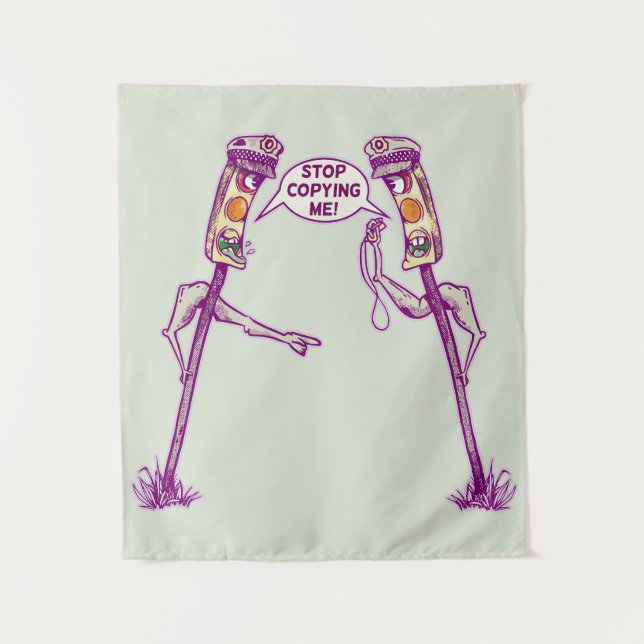 Funny traffic lights tapestry (Front)