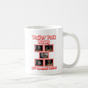 Funny Trailer Park Dawg Red Coffee Mug