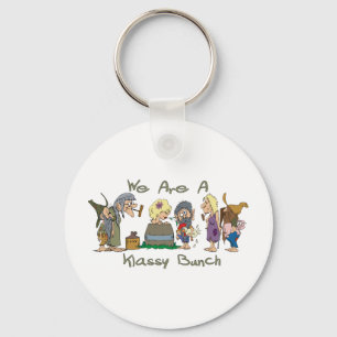 Funny Trailer Park Shirt Keychain