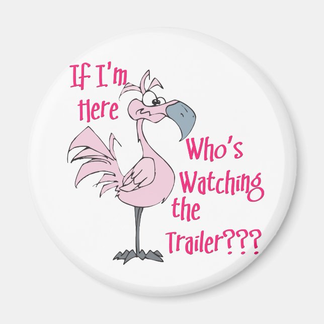 Funny Trailer Park Shirt Magnet (Front)