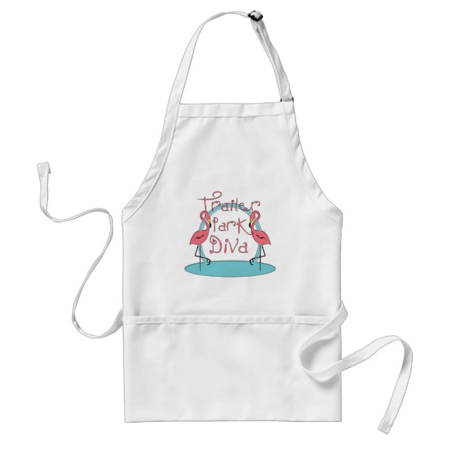 Funny Trailer Park Shirts and Gifts Adult Apron (Front)