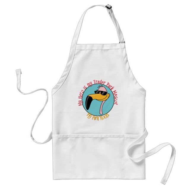 Funny Trailer Park Shirts and Gifts Adult Apron (Front)