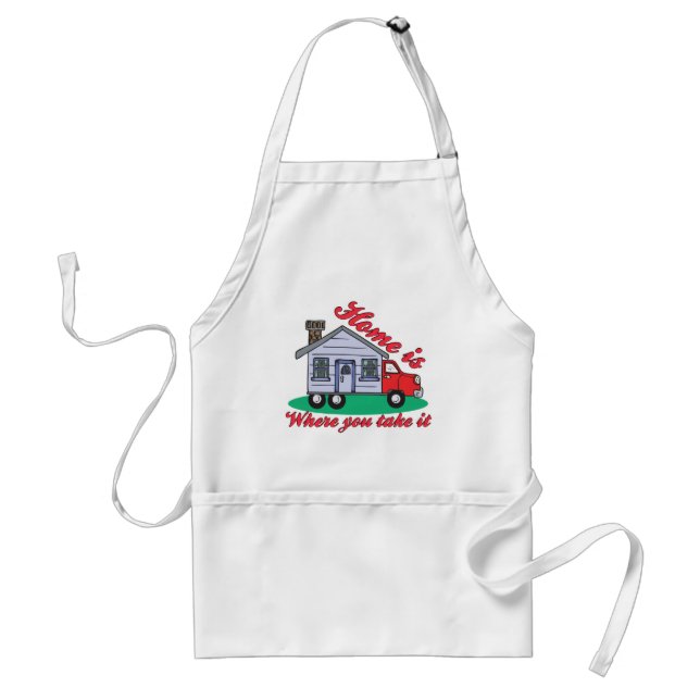 Funny Trailer Park Shirts and Gifts Adult Apron (Front)