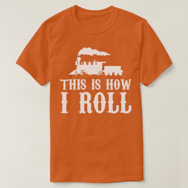 Funny Train Conductor Train Watching Gift 14 T-Shirt (Design Front)