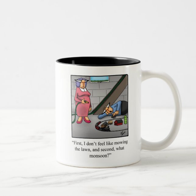 Funny Train Model Humor Coffee Mug (Right)
