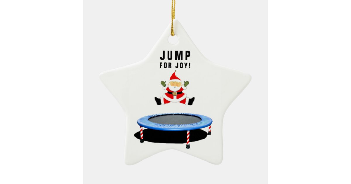 Trampoline Christmas Ornament 