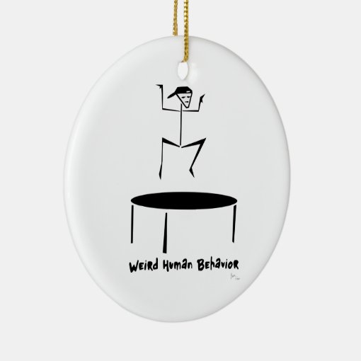Funny Trampoline Christmas Ornament Zazzle