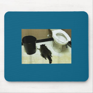 Funny Trashed Panda Drunk Racoon  Mouse Pad