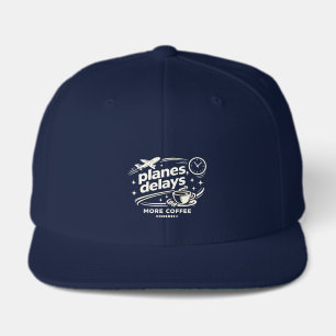 Funny Travel Coffee Lover Hat