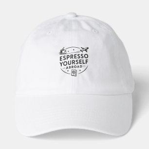 Funny Travel Coffee Lover Hat