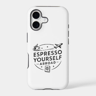  Funny Travel Coffee Lover Hat iPhone 17 Case