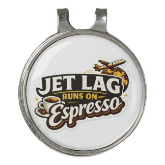 Funny Travel Coffee Lover Hat Golf Hat Clip