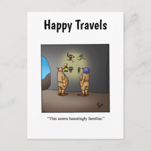 Funny Travel Humor Postcard