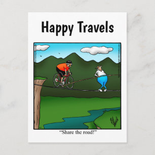 Funny Travel Humor Postcard