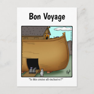 Funny Travel Humor Postcard