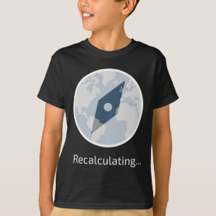 Funny Travel Icon For Traveling Hiking Or Camping  T-Shirt