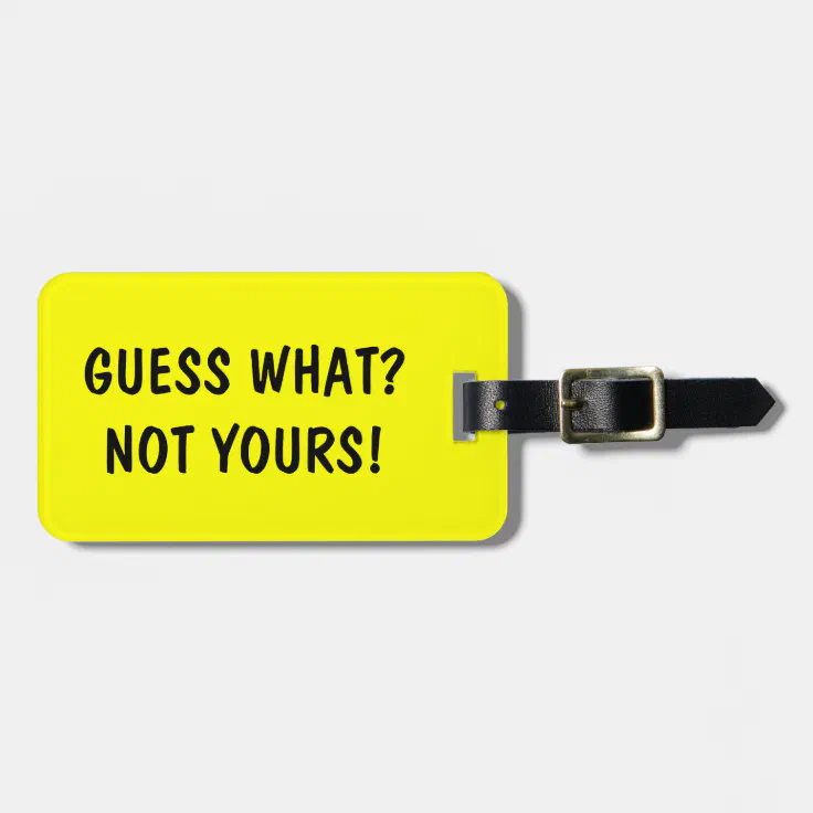 Guess luggage tag Clearance