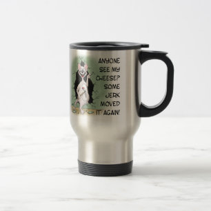 Funny Travel Mugs: Cheese Hunt Mug
