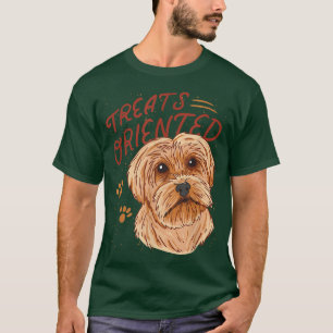 Funny Treats Oriented Yorkshire Terrier Dog Owner  T-Shirt