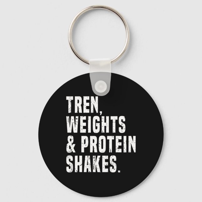 Funny Trenbolone  Keychain (Front)